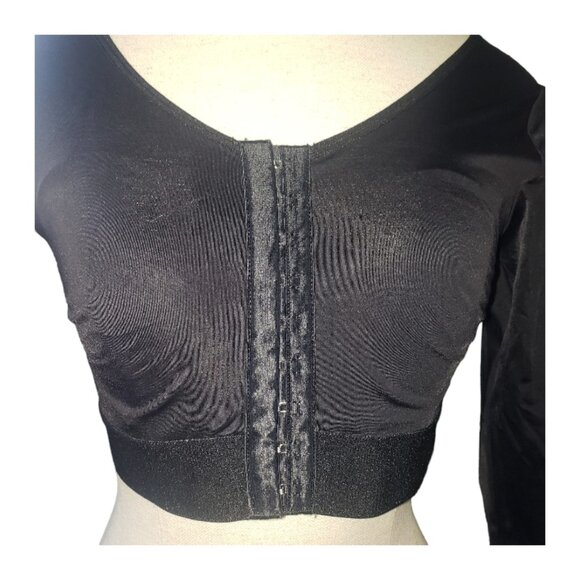 CT1561 Post Surgical Black Adjustable Vest L - Picture 2 of 13